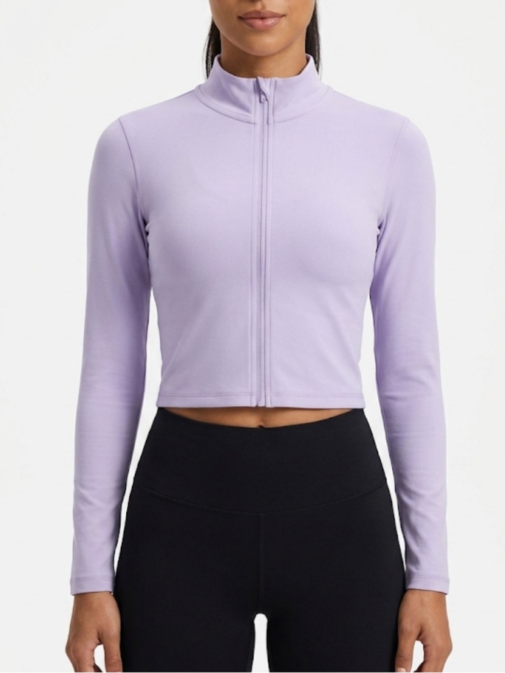 Aritzia TNA Limit Butter Zip Up